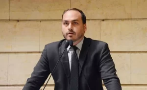 O ex-vereador Carlos Bolsonaro