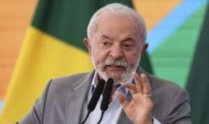 O presidente Luiz Inácio Lula da Silva