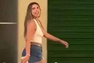 Turista argentina Agostina Páez, que virou ré por racismo no Brasil