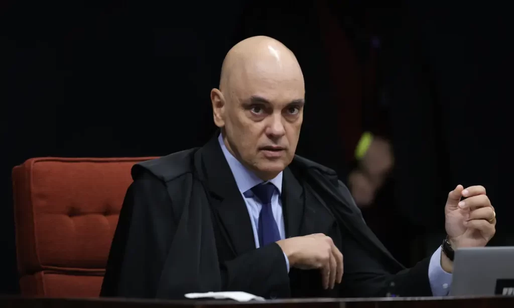 O ministro Alexandre de Moraes