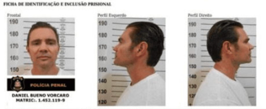 Ficha criminal de Vorcaro