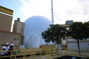 instalações da Usina de Angra 2 na Central Nuclear Almirante Álvaro Alberto (CNAAA), em Angra dos Reis
