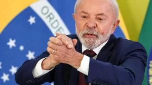 O presidente Luiz Inácio Lula da Silva