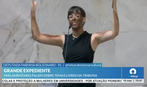 deputada estadual de São Paulo Fabiana Bolsonaro (PL)