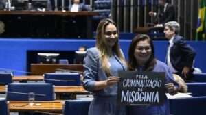 Senado aprova o PL que criminaliza a misoginia