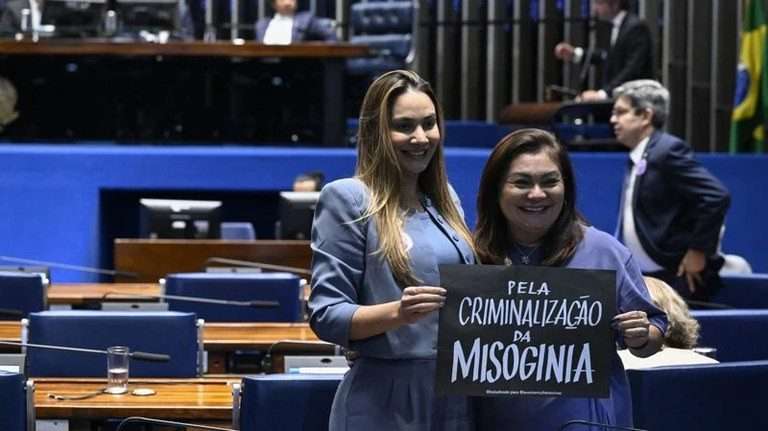 Senado aprova o PL que criminaliza a misoginia