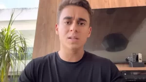 O deputado Nikolas Ferreira