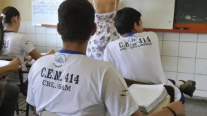 Aluno de escola pública