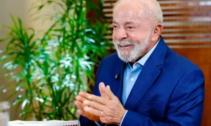 O presidente Lula