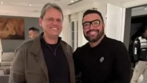 Tarcísio de Freitas e Rodrigo Inácio de Oliveira