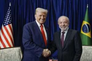 Donald Trump e presidente Lula