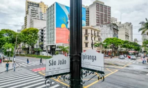 esquina da Ipiranga com a São João