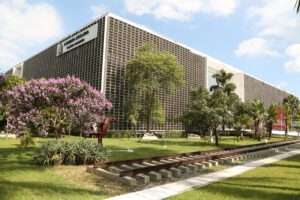 Fachada da Alesp