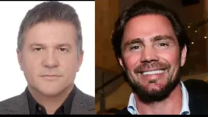 Daniel Vorcaro e seu pai Henrique Vorcaro