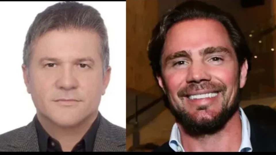 Daniel Vorcaro e seu pai Henrique Vorcaro