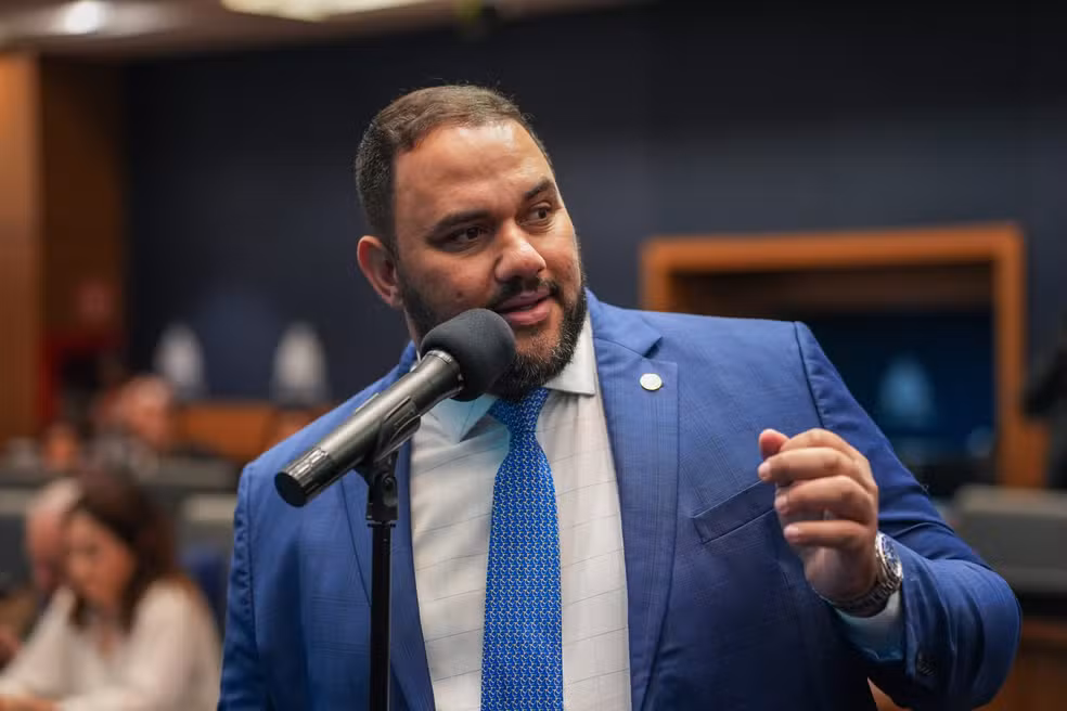 O deputado Thiago Rangel preso pela PF