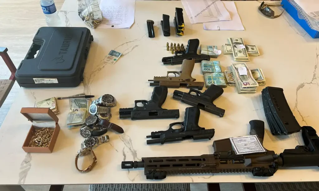 Armas operação PF Rio